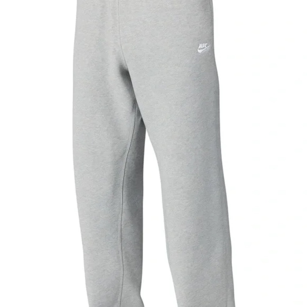 Nike Sportswear Club Fleece Pants Mens XXL Grey Straight Leg BV2707-063 NEW